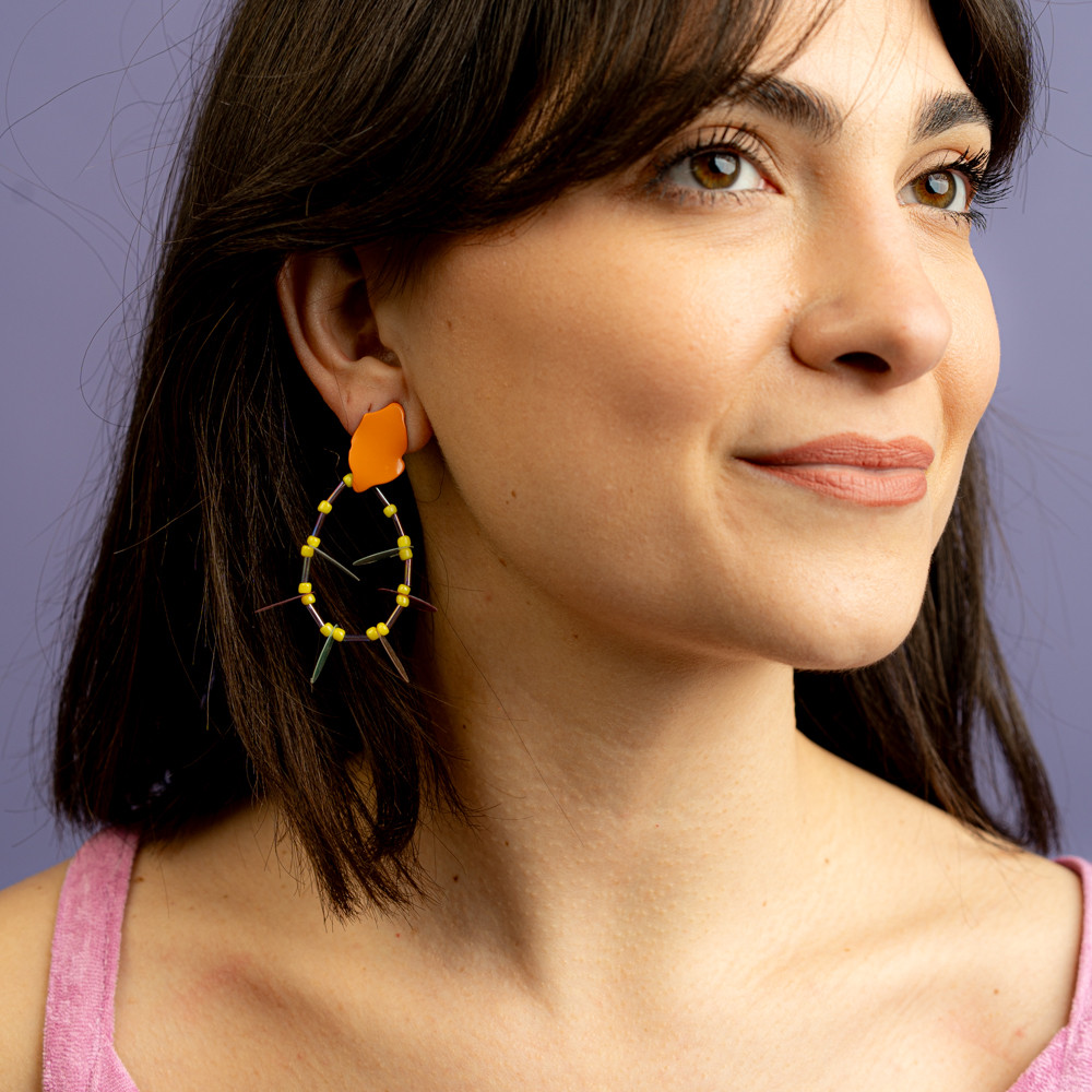 Orecchini perline e paillettes -  - Le Conturbanti Concept Store
