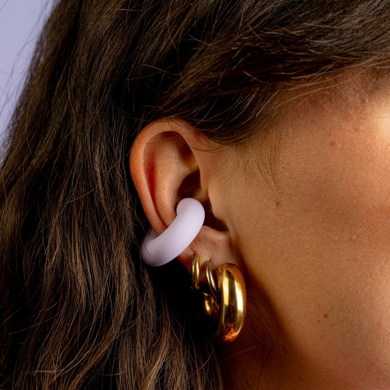 Ear cuff M lilla -  - Le Conturbanti Concept Store