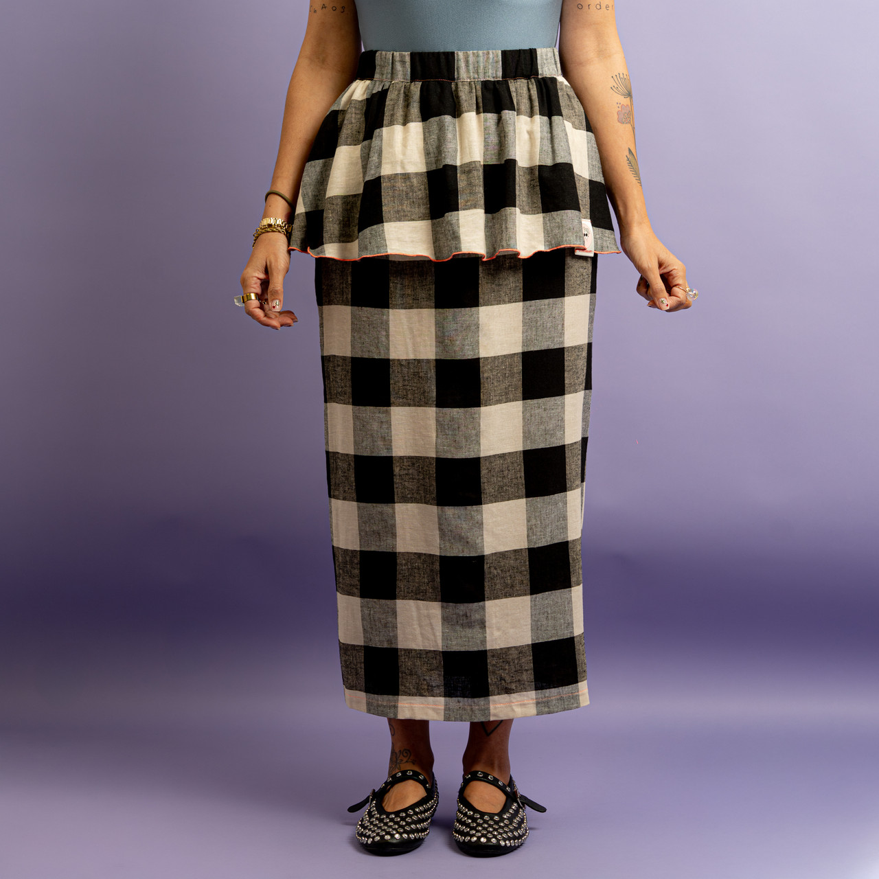 Gonna maxi quadro -  - Le Conturbanti Concept Store