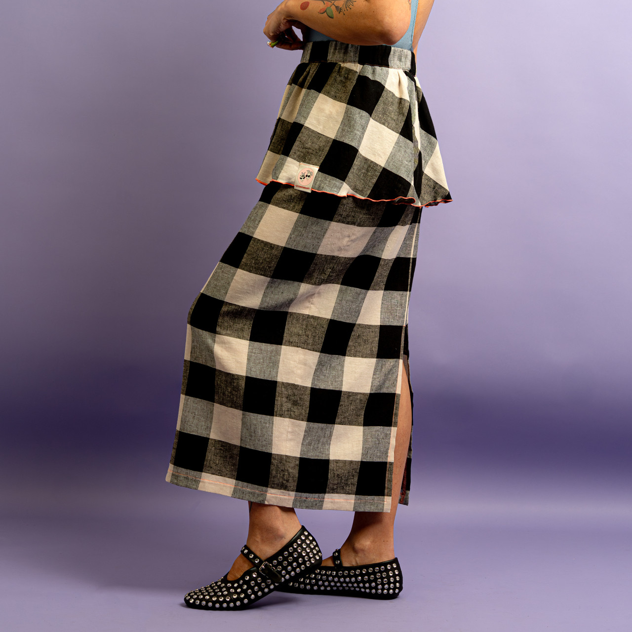 Gonna maxi quadro -  - Le Conturbanti Concept Store