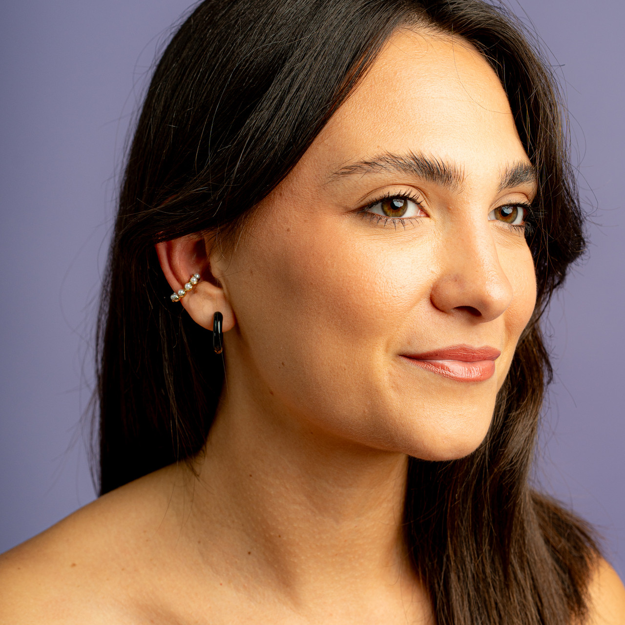 Ear cuff perline e oro -  - Le Conturbanti Concept Store