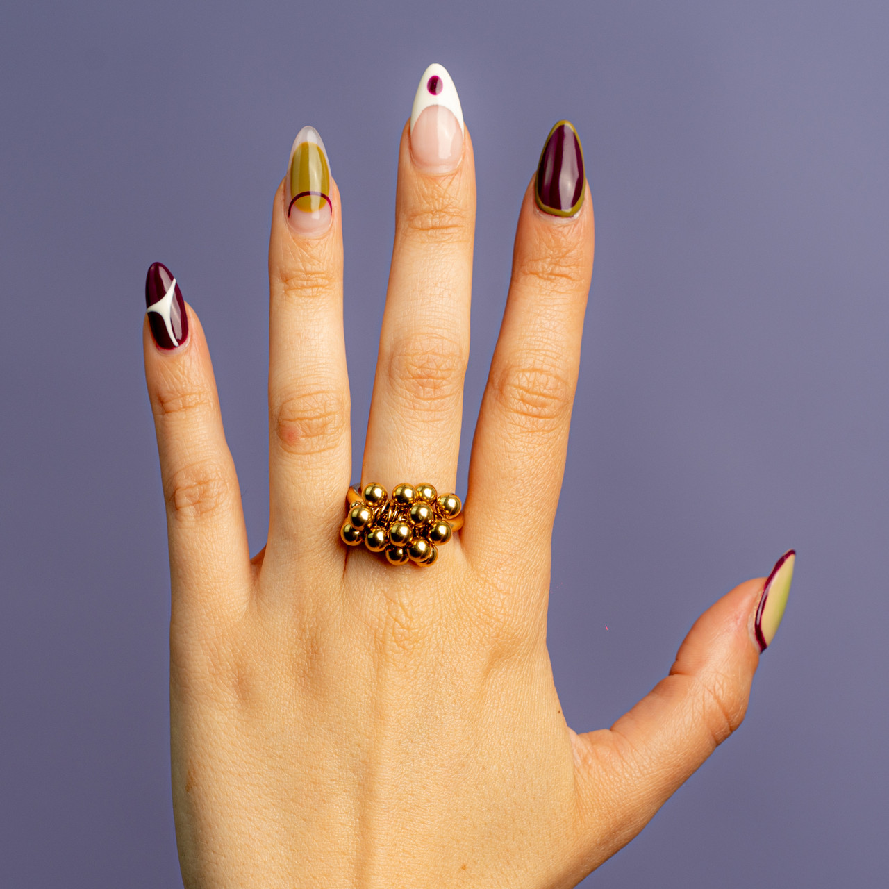 Anello palline oro -  - Le Conturbanti Concept Store