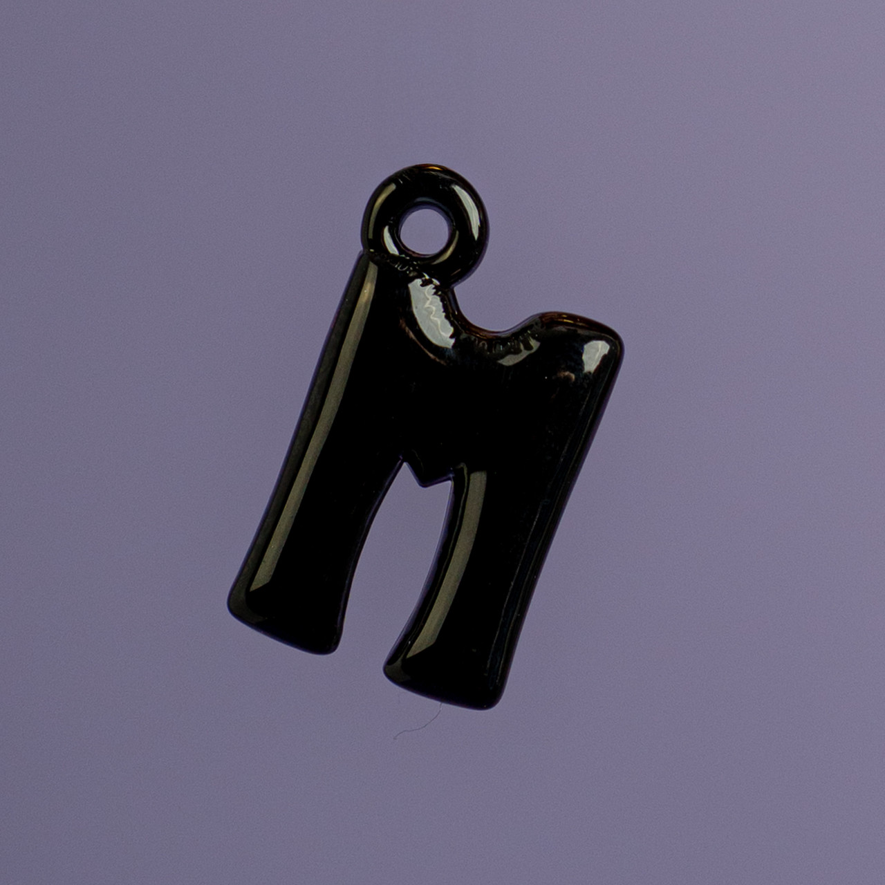 Charm lettere colorate 2.0 - M nero - Le Conturbanti Concept Store