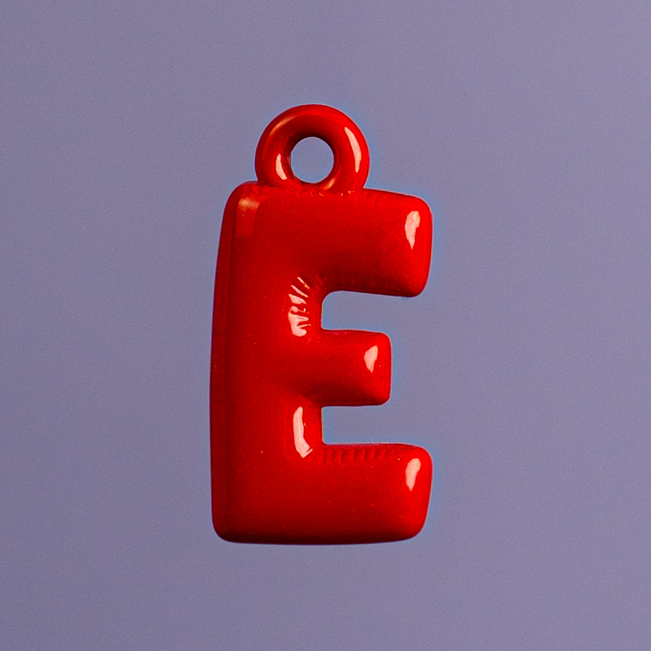 Charm lettere colorate 2.0 - E rosso - Le Conturbanti Concept Store
