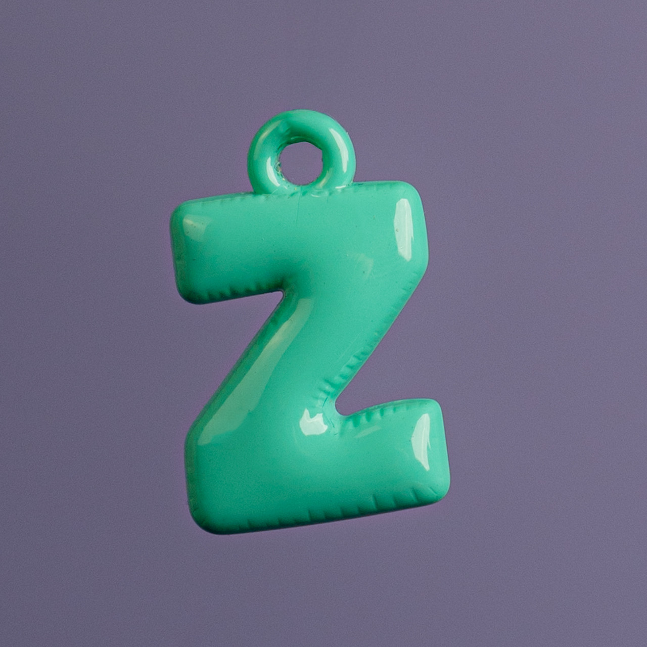 Charm lettere colorate 2.0 - Z turchese - Le Conturbanti Concept Store