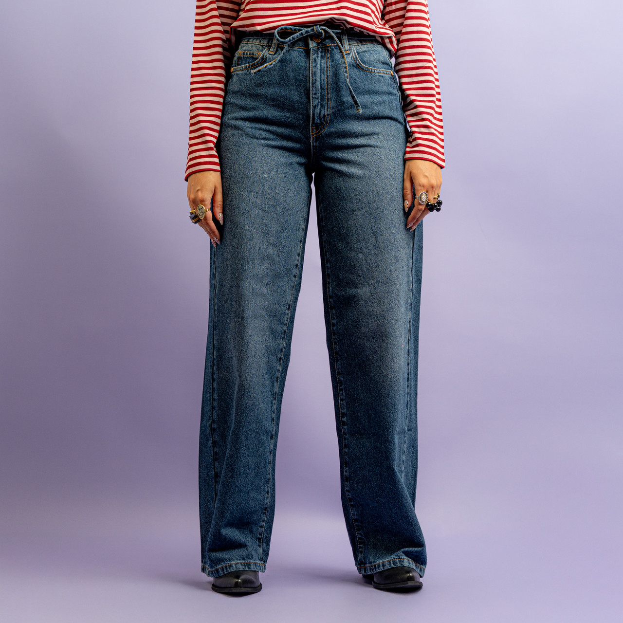Blue jeans a palazzo -  - Le Conturbanti Concept Store