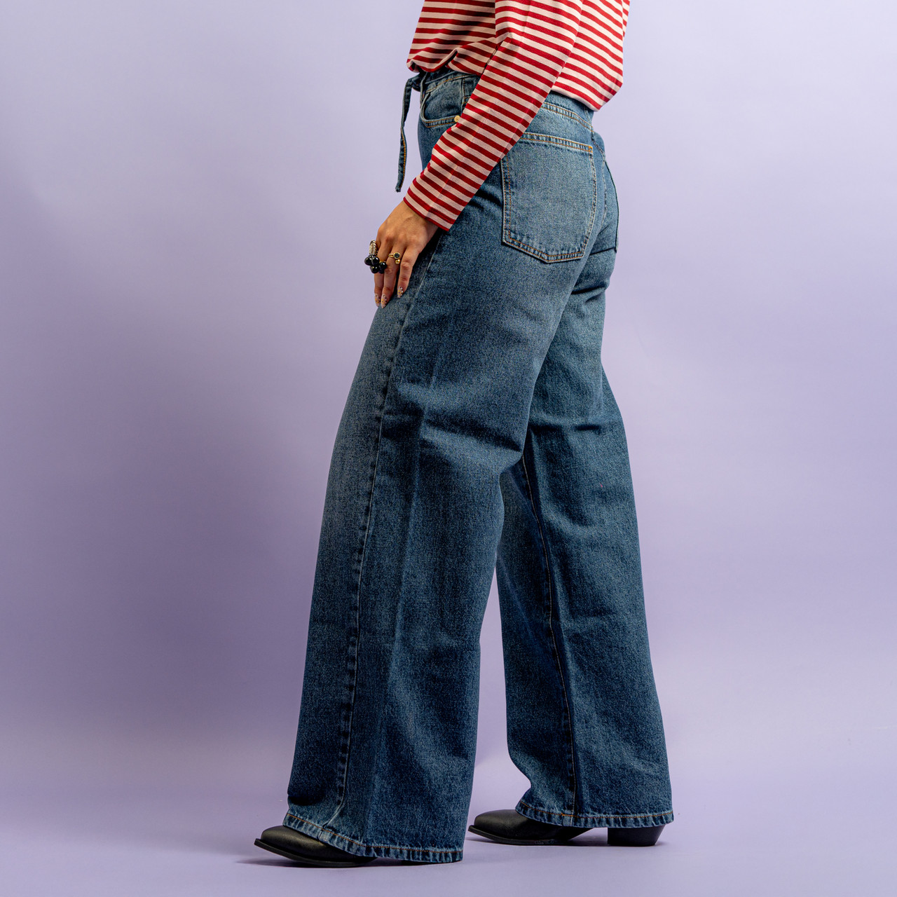 Blue jeans a palazzo -  - Le Conturbanti Concept Store