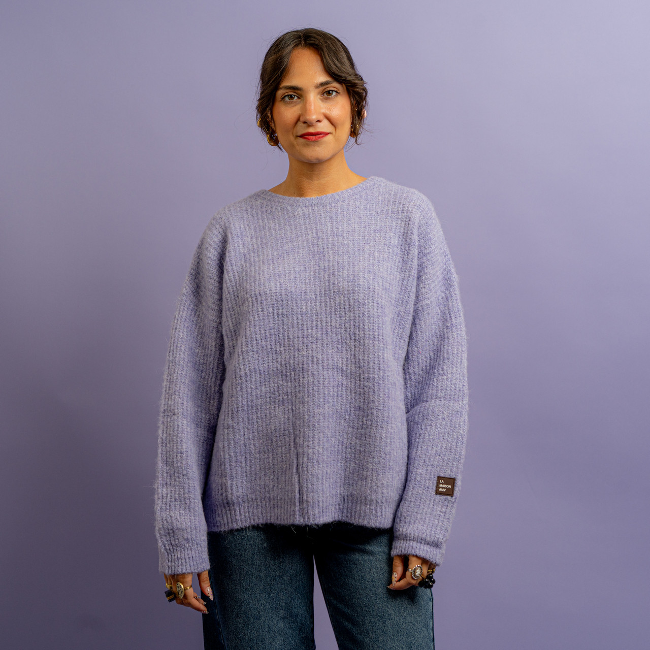 Maglione oversize lilla -  - Le Conturbanti Concept Store