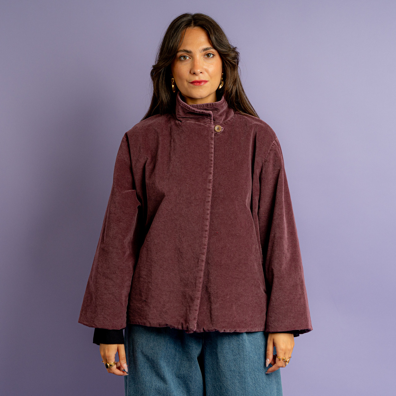 Giacca imbottita vinaccia -  - Le Conturbanti Concept Store