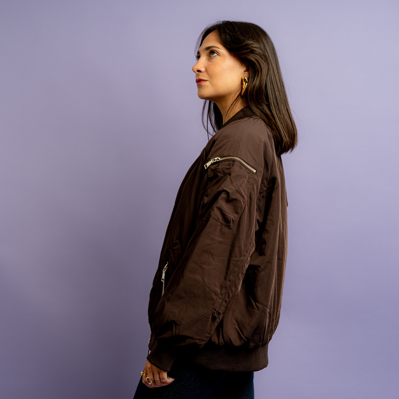 Bomber marrone cioccolato -  - Le Conturbanti Concept Store