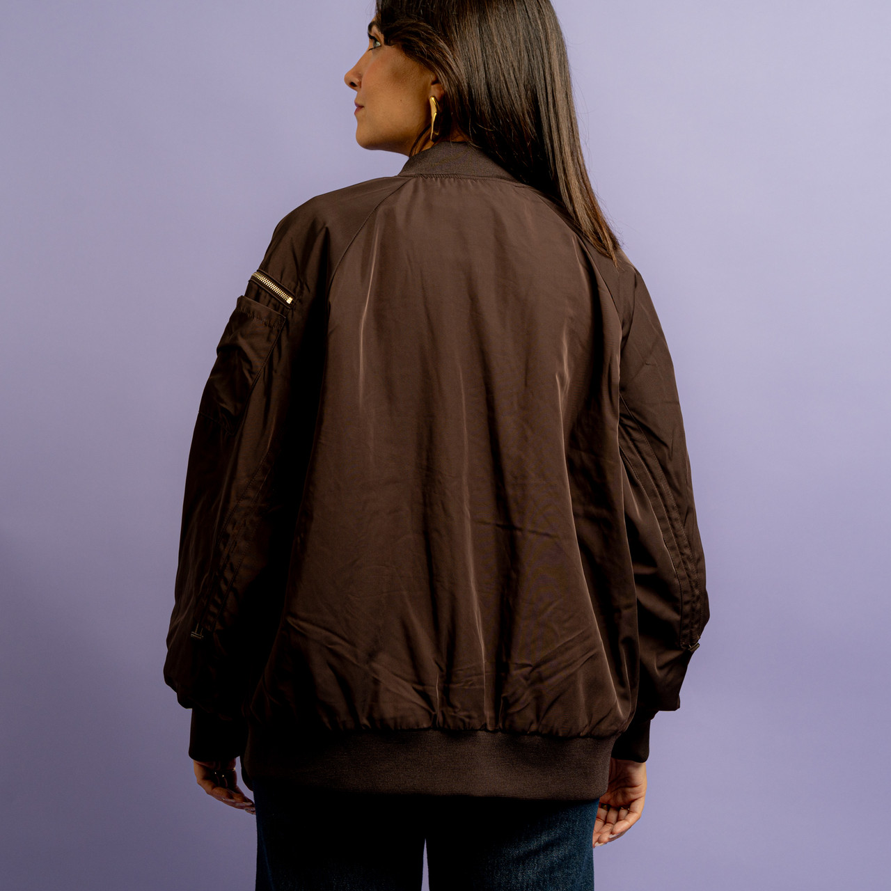 Bomber marrone cioccolato -  - Le Conturbanti Concept Store