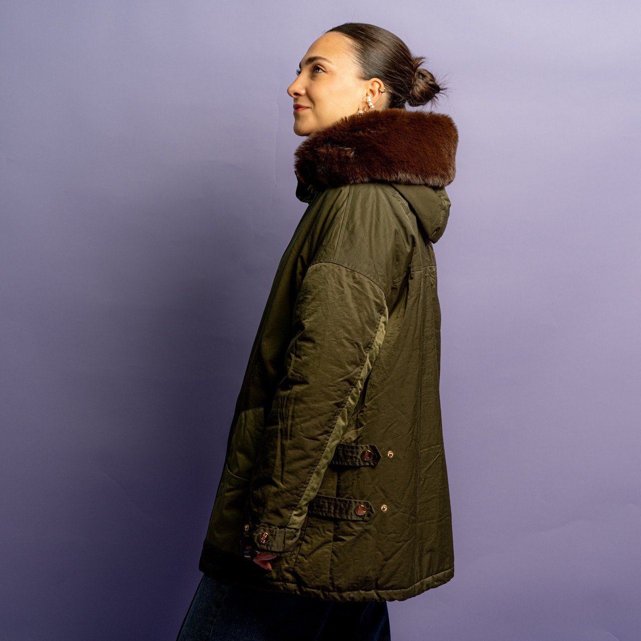 Parka verde militare -  - Le Conturbanti Concept Store