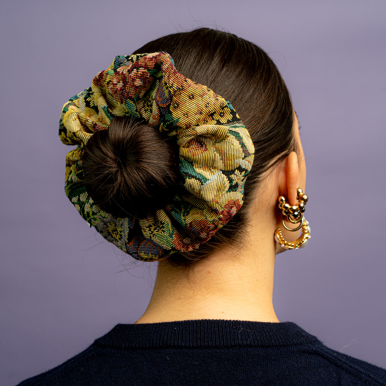 Scrunchie a fiori -  - Le Conturbanti Concept Store