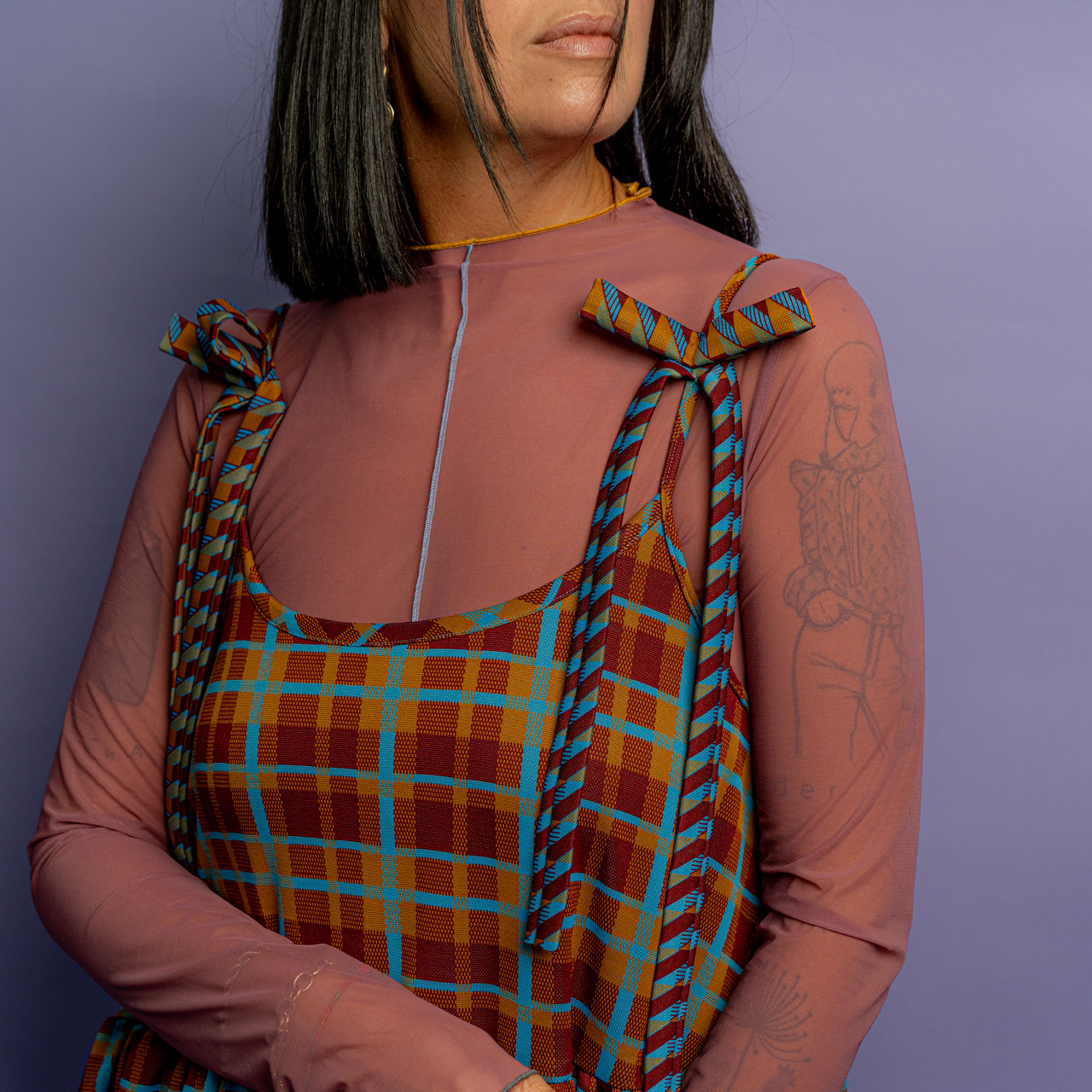 Abito autunno check -  - Le Conturbanti Concept Store