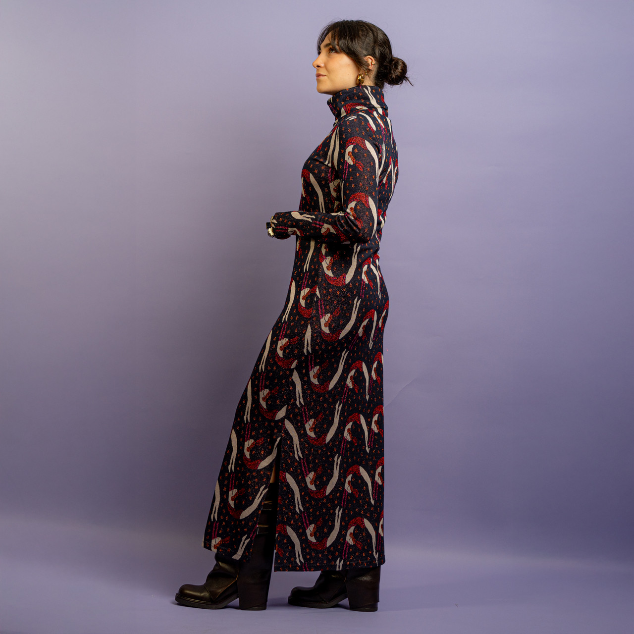 Abito lungo ballerine blu -  - Le Conturbanti Concept Store