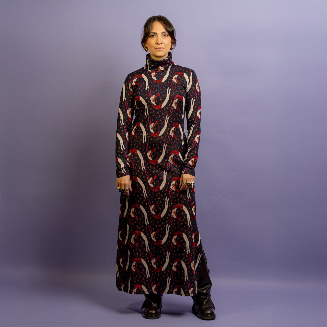 Abito lungo ballerine blu -  - Le Conturbanti Concept Store