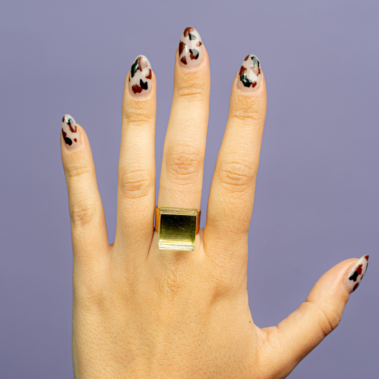 Anello cubo grande trasparente -  - Le Conturbanti Concept Store