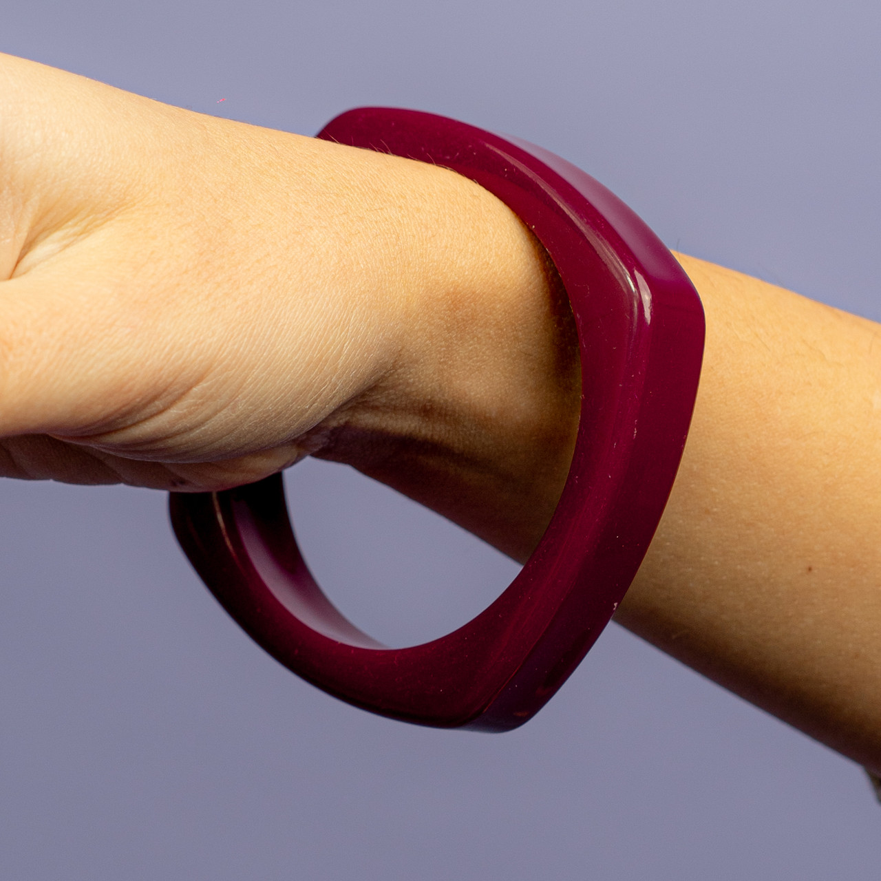 Bracciale irregolare bordeaux -  - Le Conturbanti Concept Store