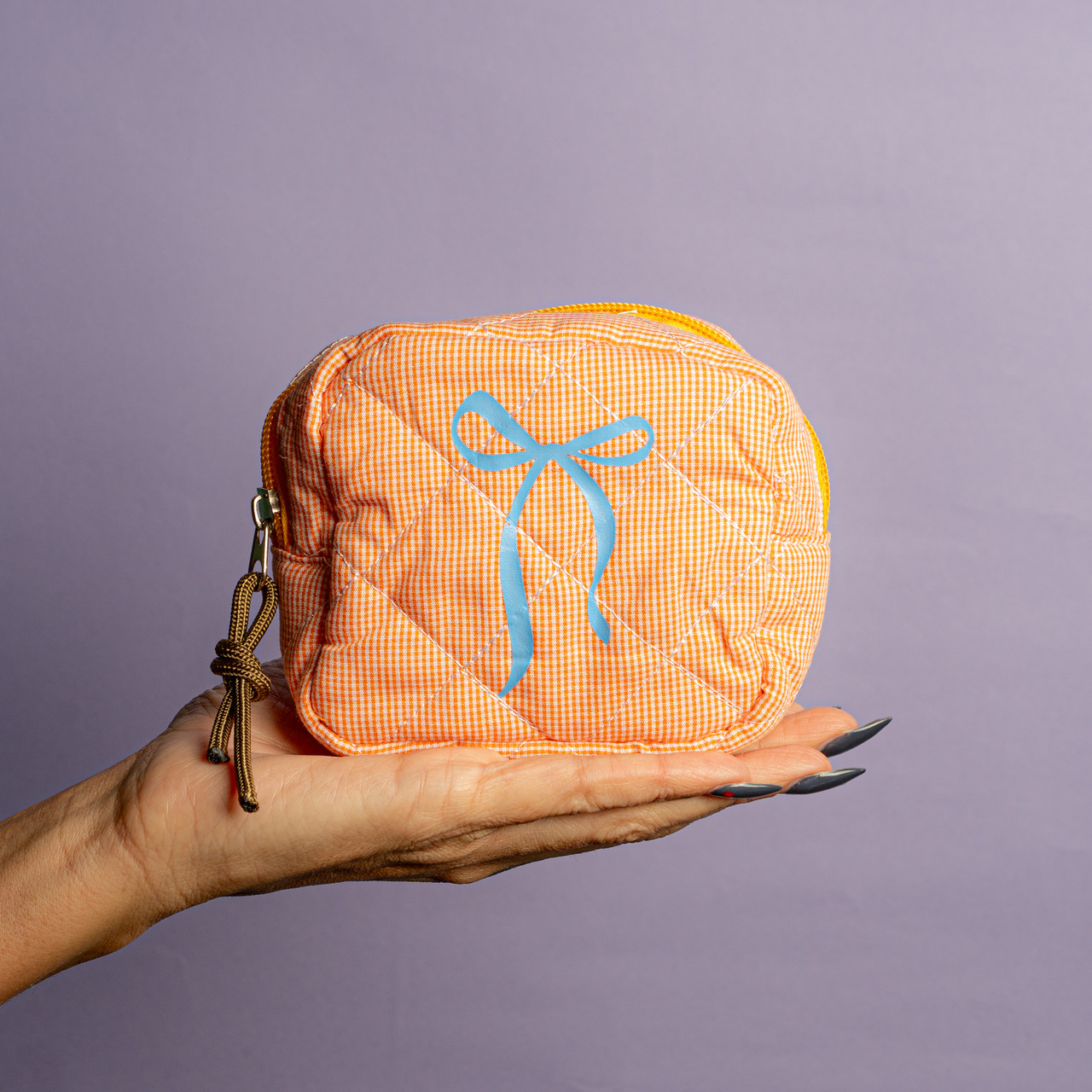 Mini Pochette fiocco - Arancione - Le Conturbanti Concept Store