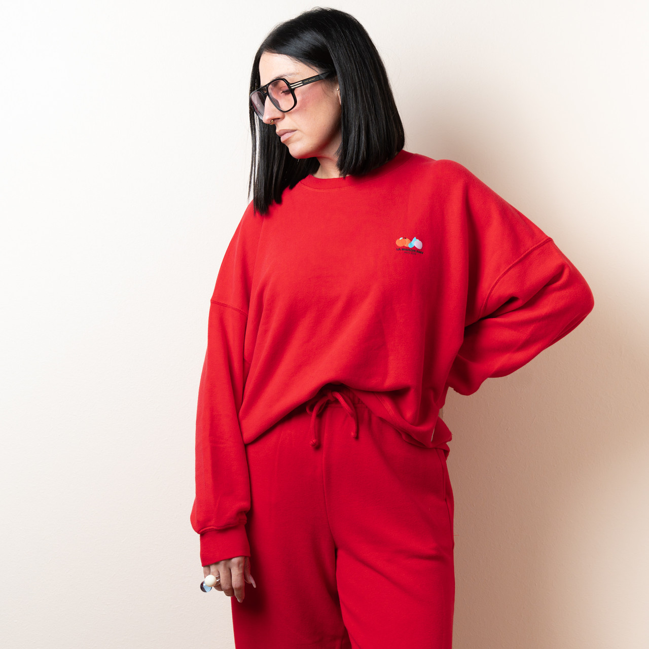 Felpa morbida rossa -  - Le Conturbanti Concept Store