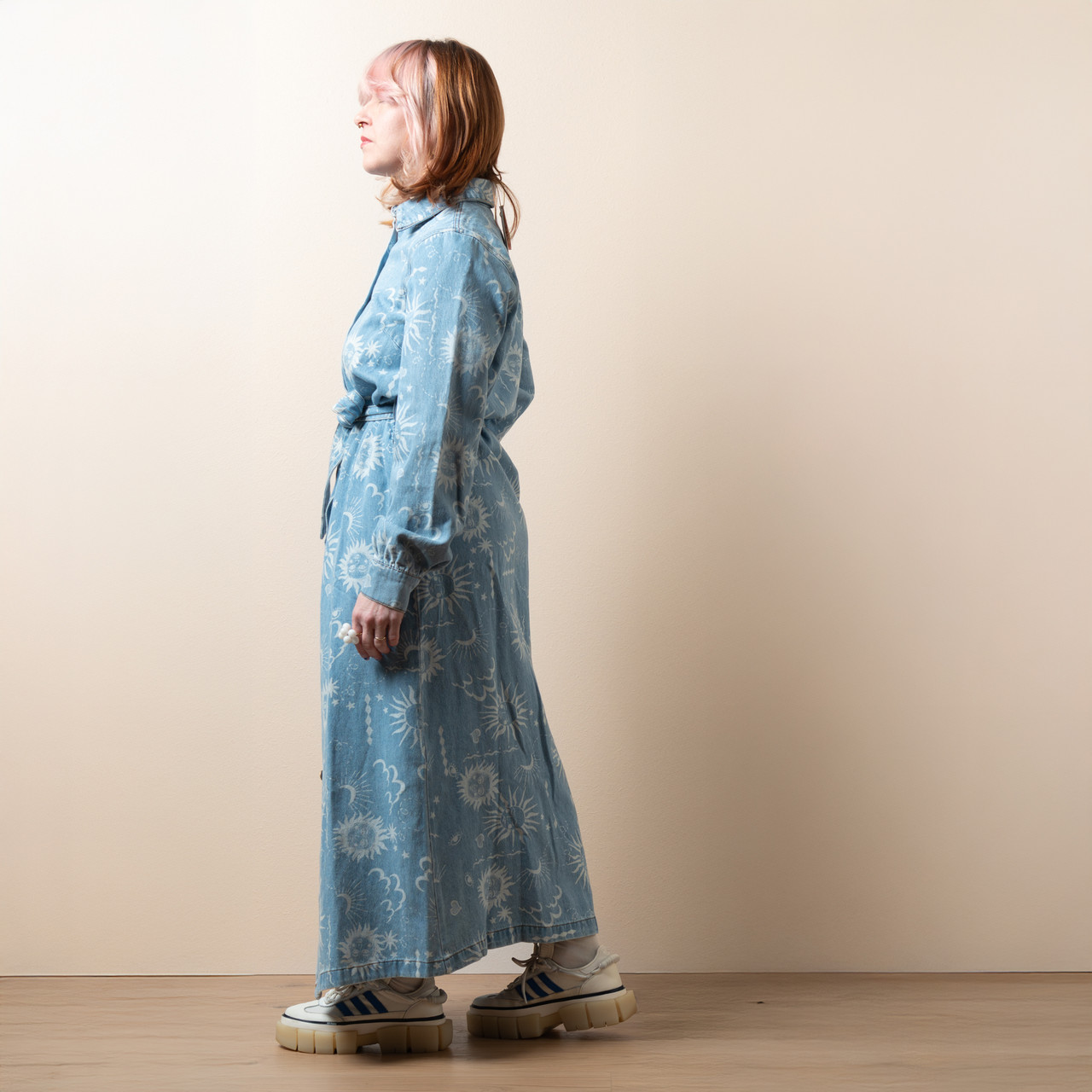 Scamiciato in jeans fantasia sole -  - Le Conturbanti Concept Store