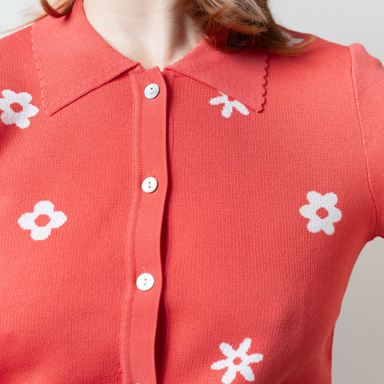 Polo margherite rossa -  - Le Conturbanti Concept Store