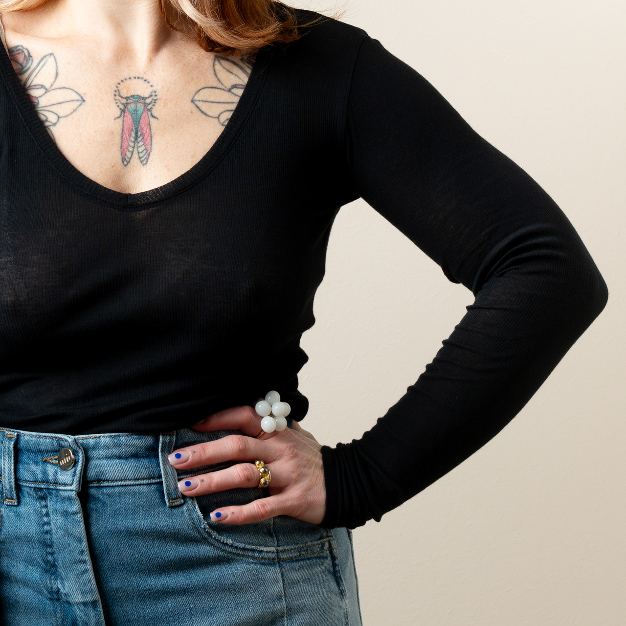 Maglia slim nera -  - Le Conturbanti Concept Store