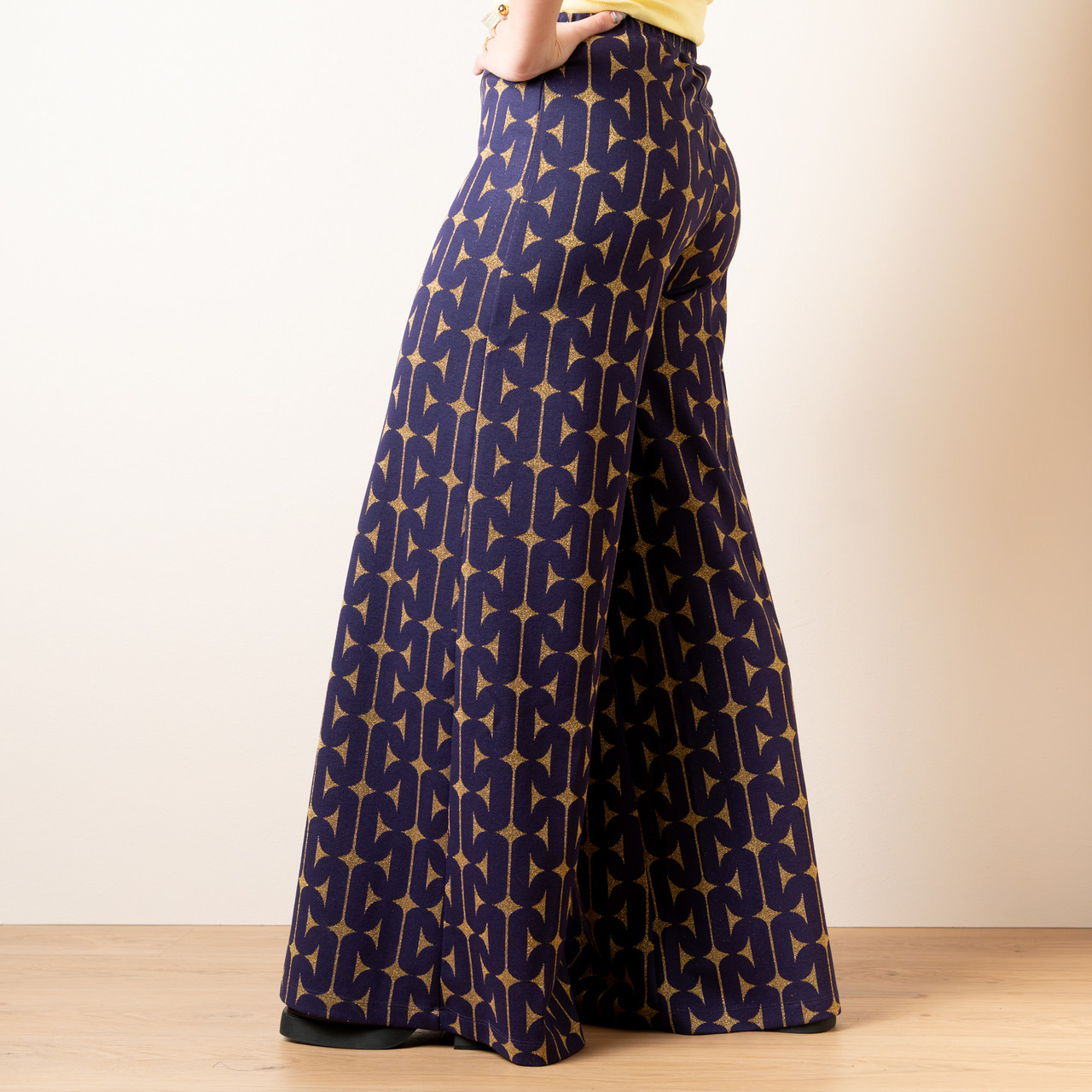 Pantaloni catena viola -  - Le Conturbanti Concept Store