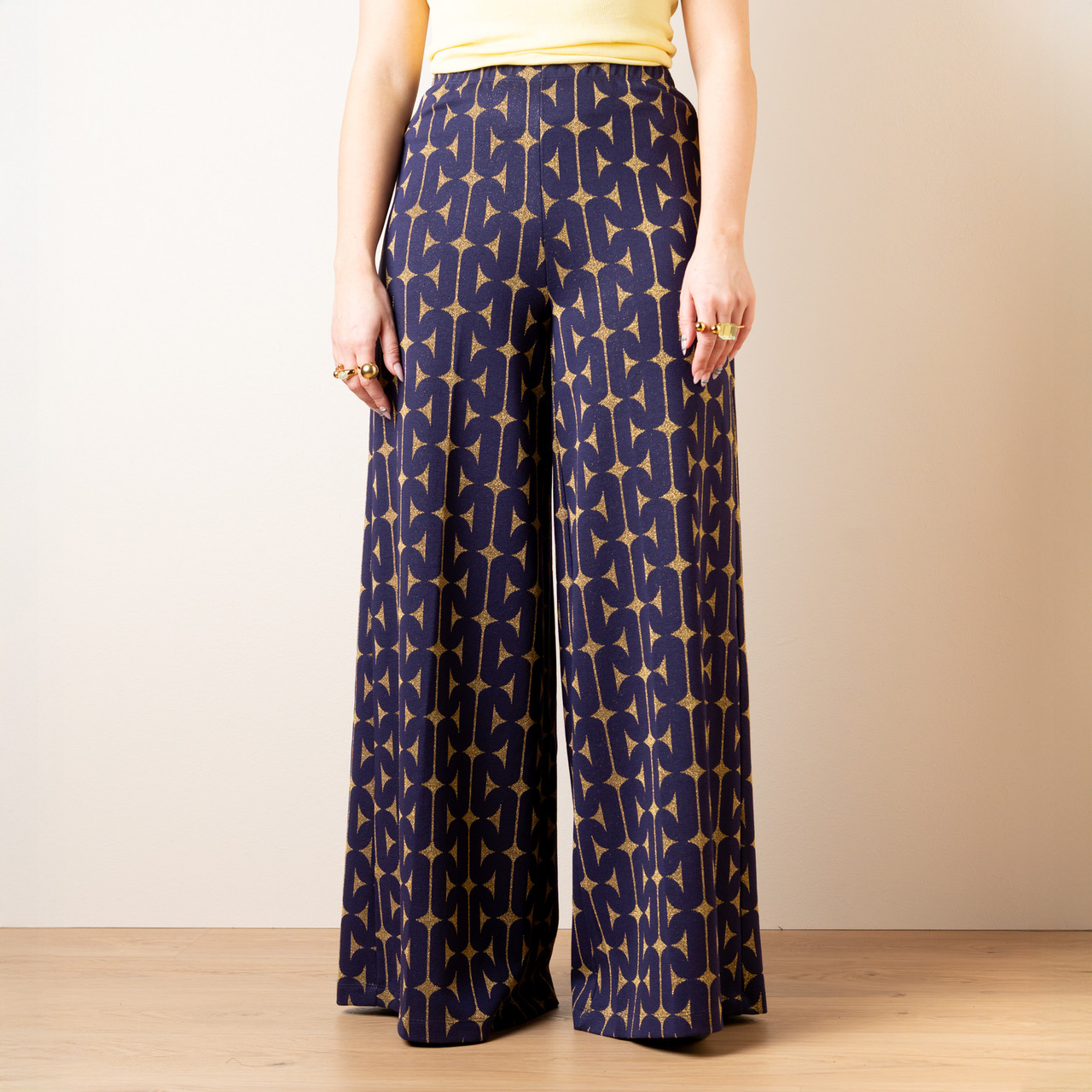 Pantaloni catena viola -  - Le Conturbanti Concept Store