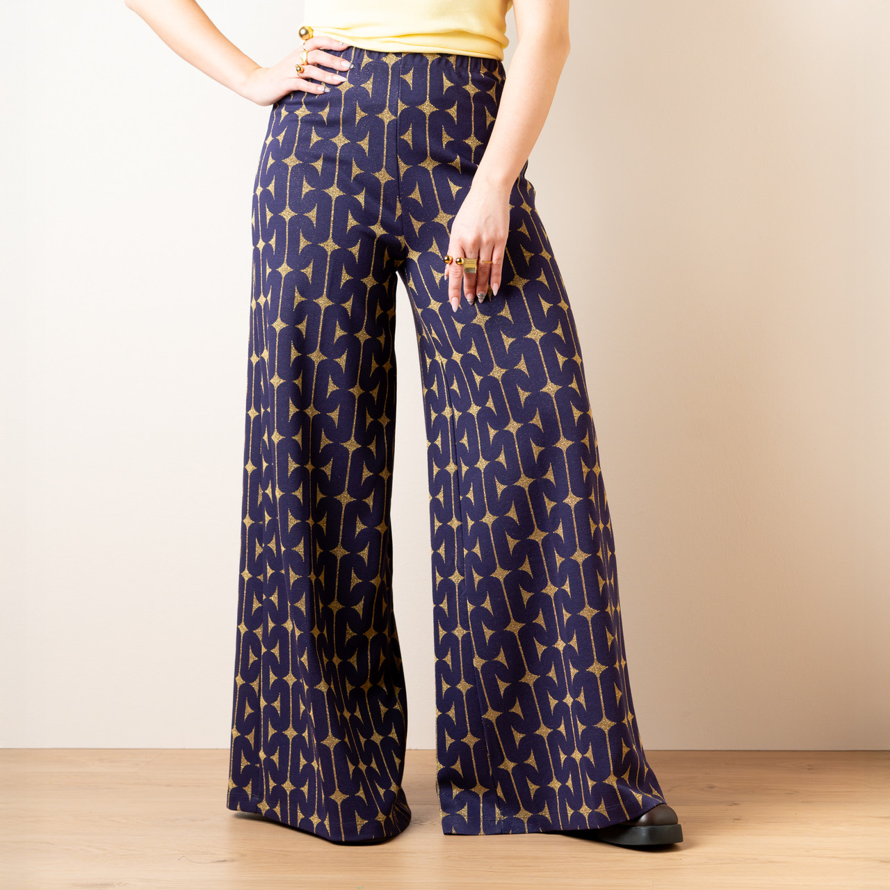Pantaloni catena viola -  - Le Conturbanti Concept Store