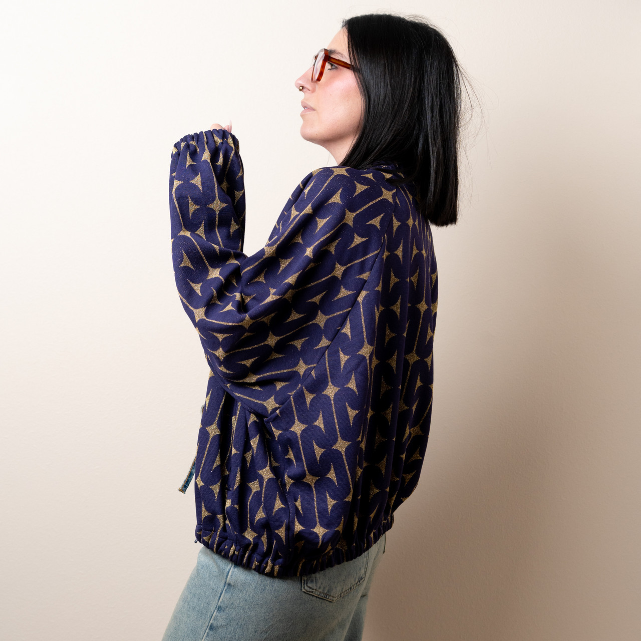 Bomber catena viola -  - Le Conturbanti Concept Store