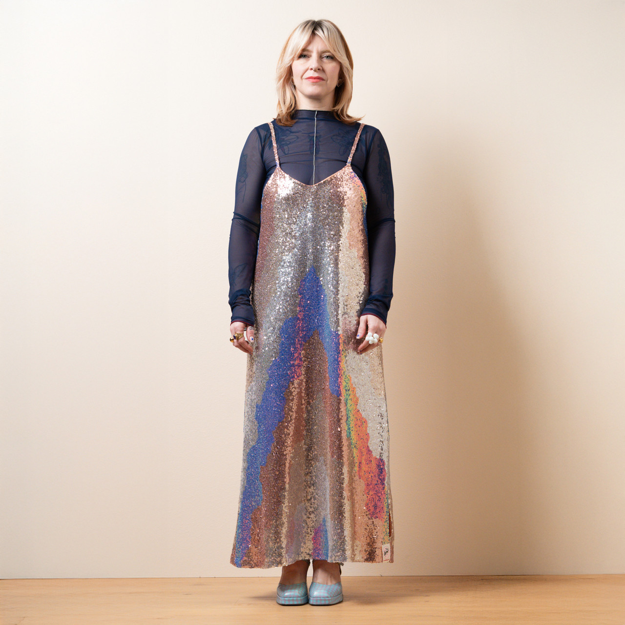 Abito sottoveste paillettes multicolor -  - Le Conturbanti Concept Store