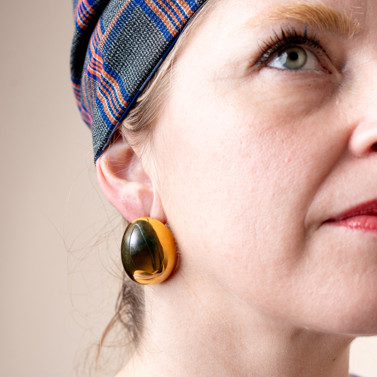 Orecchini bottone oro M -  - Le Conturbanti Concept Store