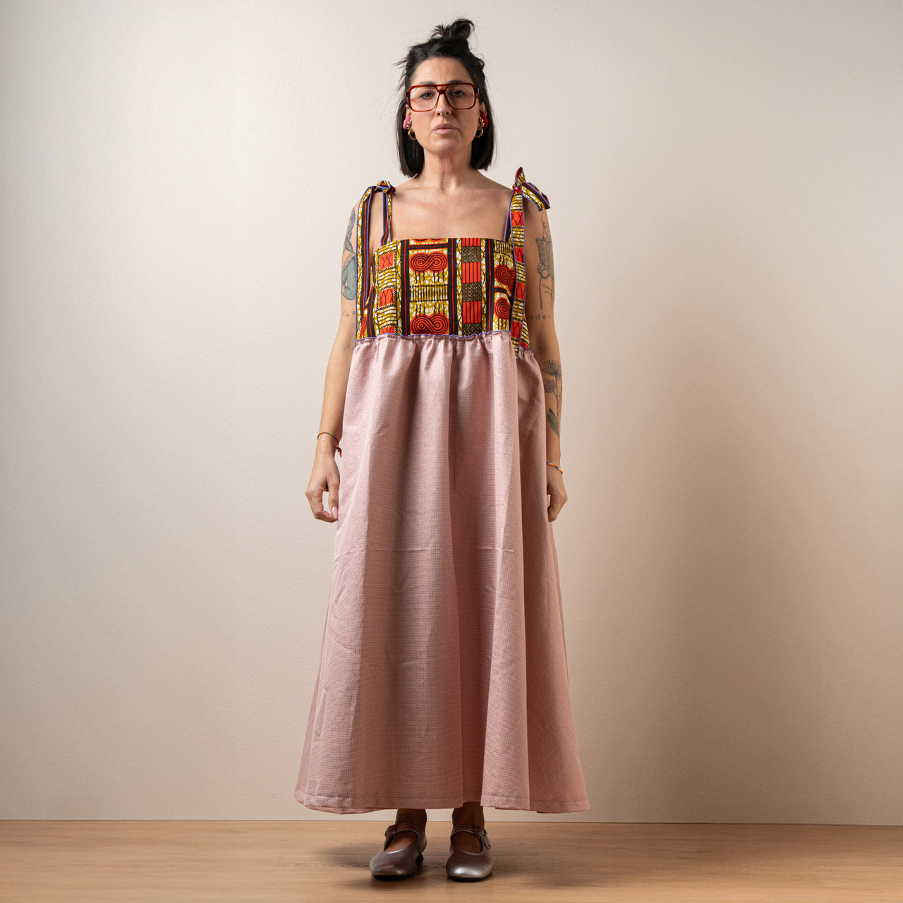 Abito fiocco wax -  - Le Conturbanti Concept Store