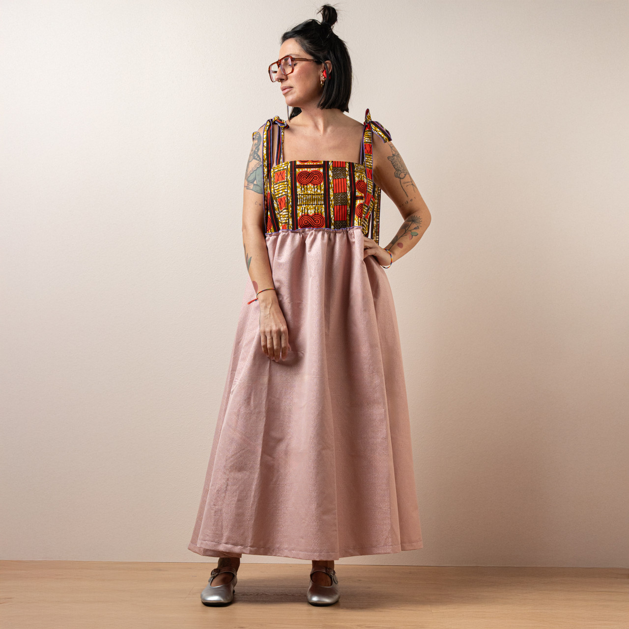 Abito fiocco wax -  - Le Conturbanti Concept Store