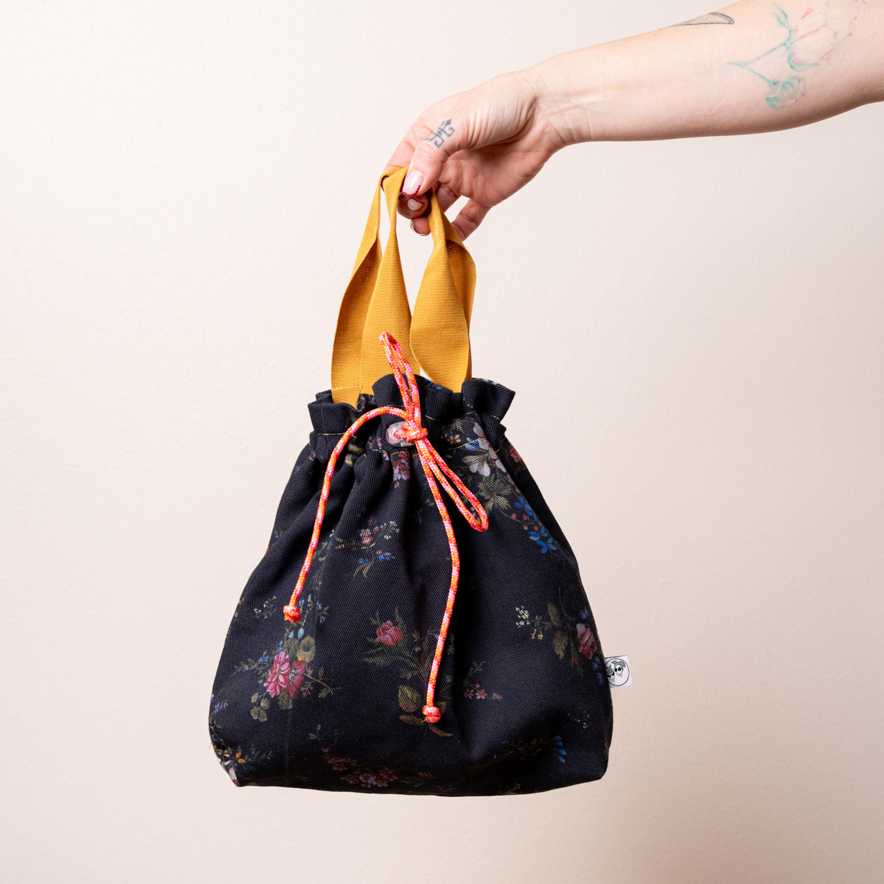 Borsa a mano jeans a fiori -  - Le Conturbanti Concept Store