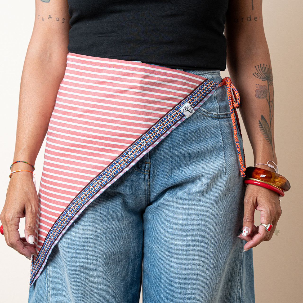Pareo a righe rosse -  - Le Conturbanti Concept Store