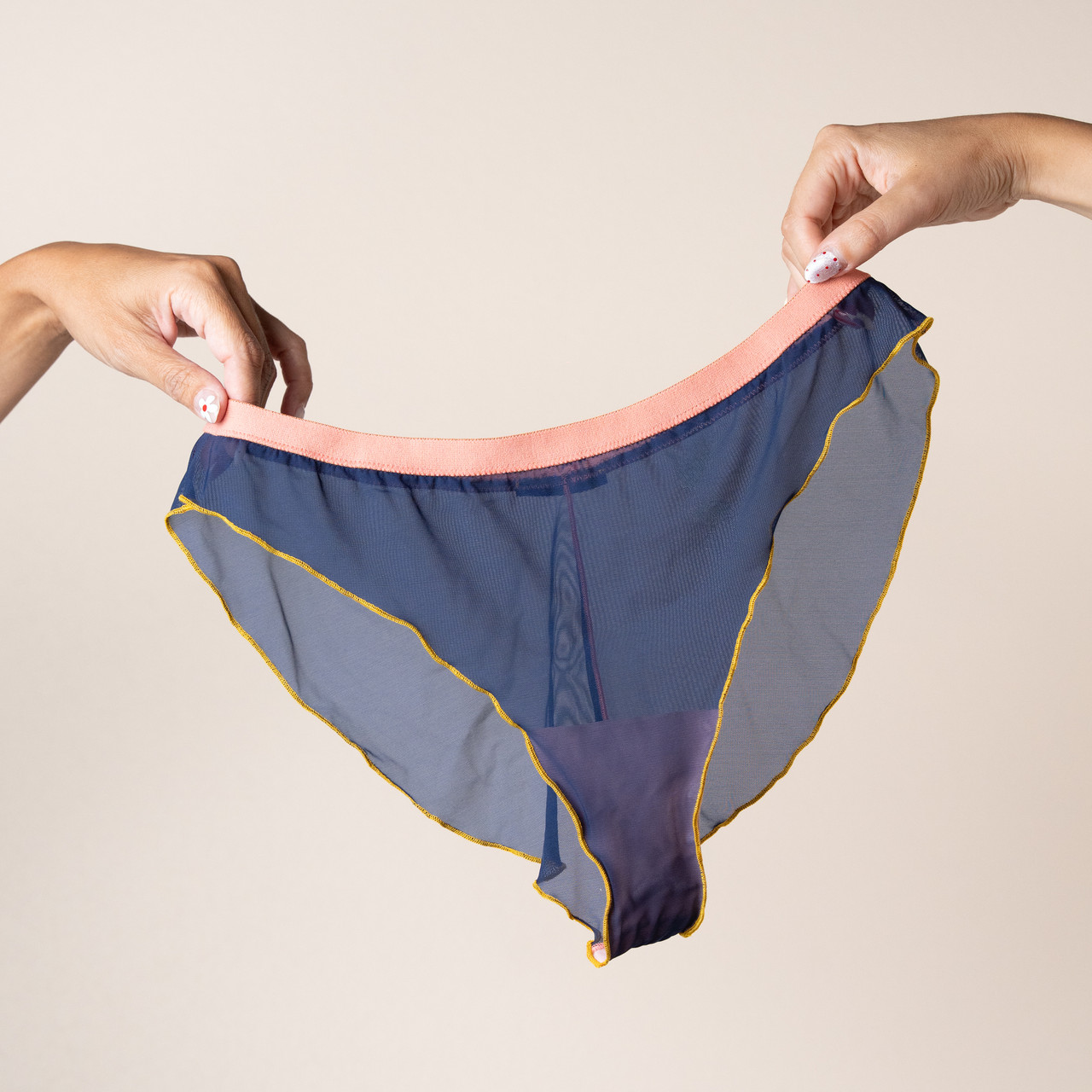 Slip in tulle blu notte -  - Le Conturbanti Concept Store