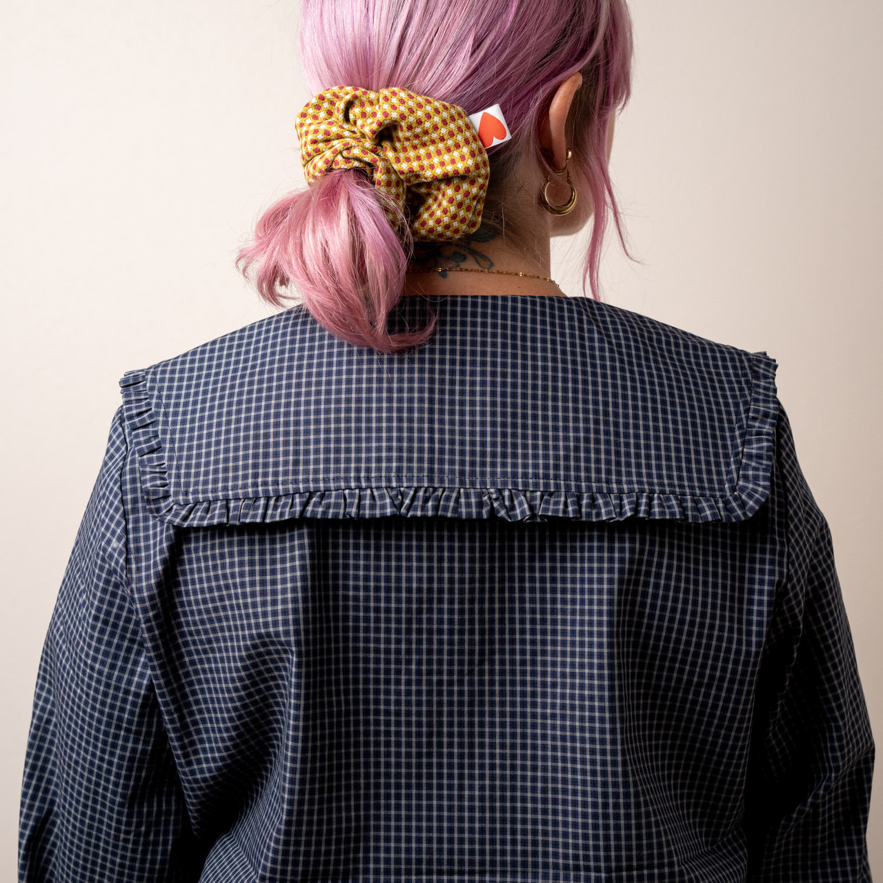 Camicia colletto quadretti blu -  - Le Conturbanti Concept Store