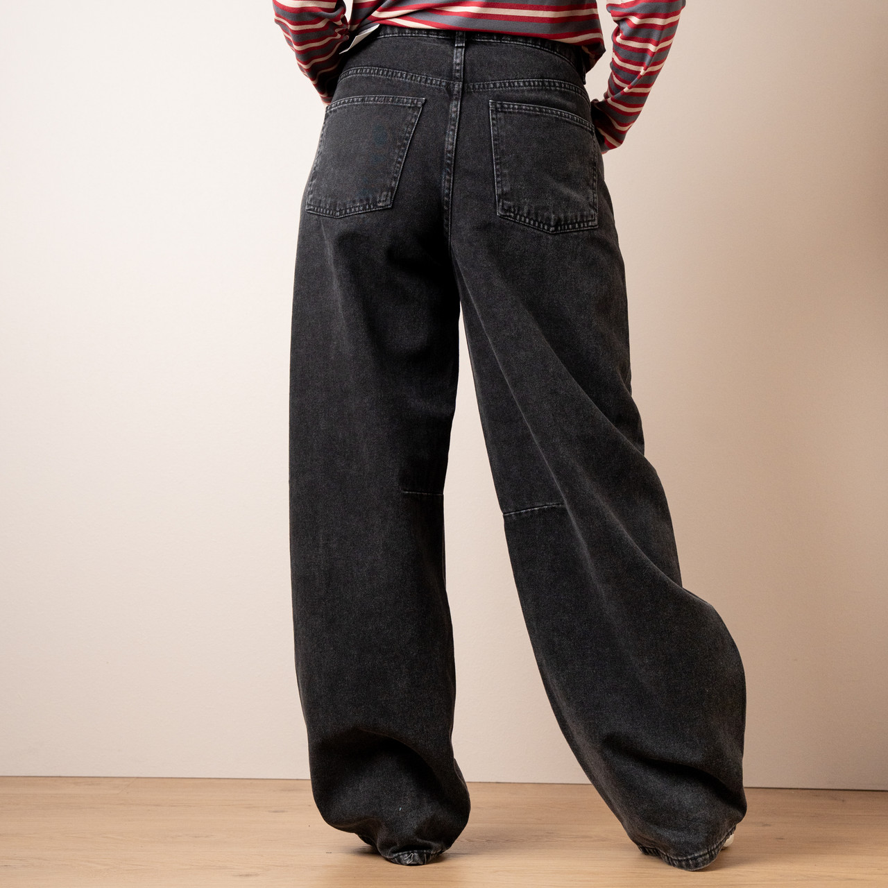 Jeans barrel antracite -  - Le Conturbanti Concept Store