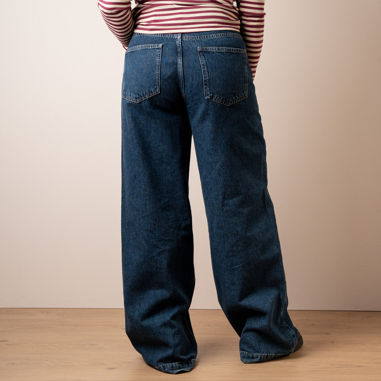 Baggy jeans blu scuro -  - Le Conturbanti Concept Store