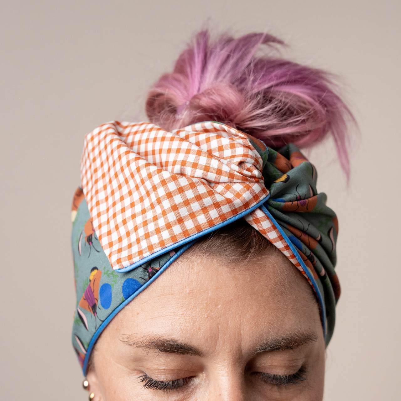 Turbante scarabeo piping -  - Le Conturbanti Concept Store