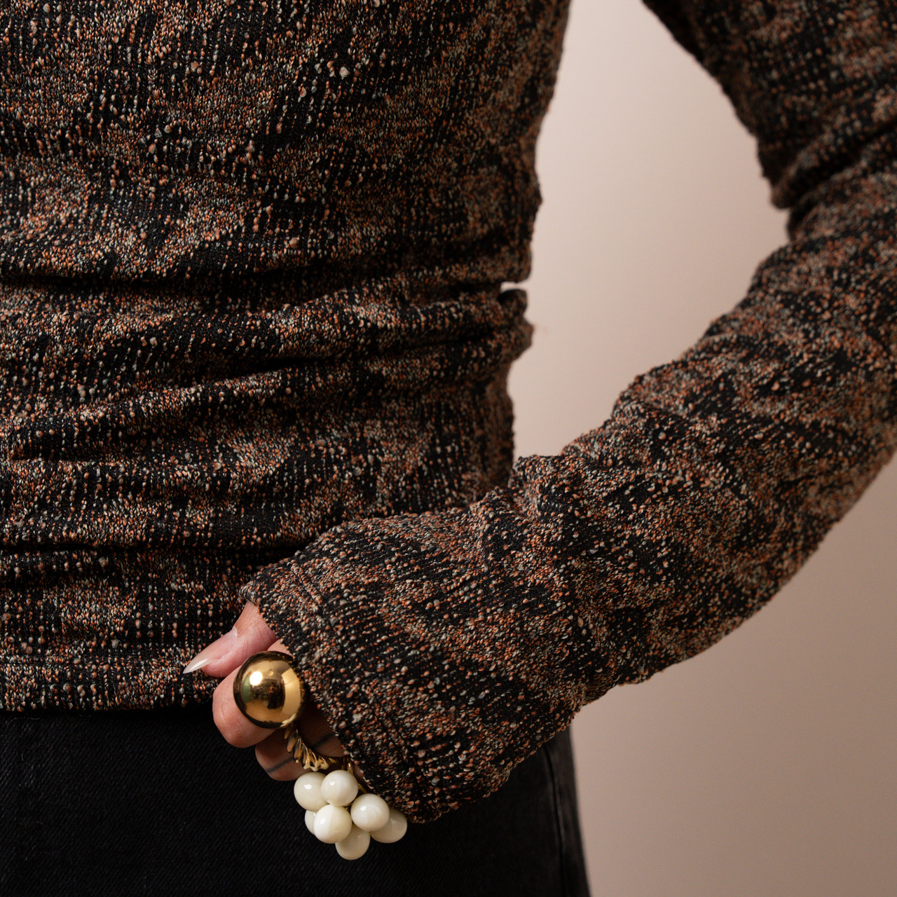Dolcevita jacquard marrone -  - Le Conturbanti Concept Store