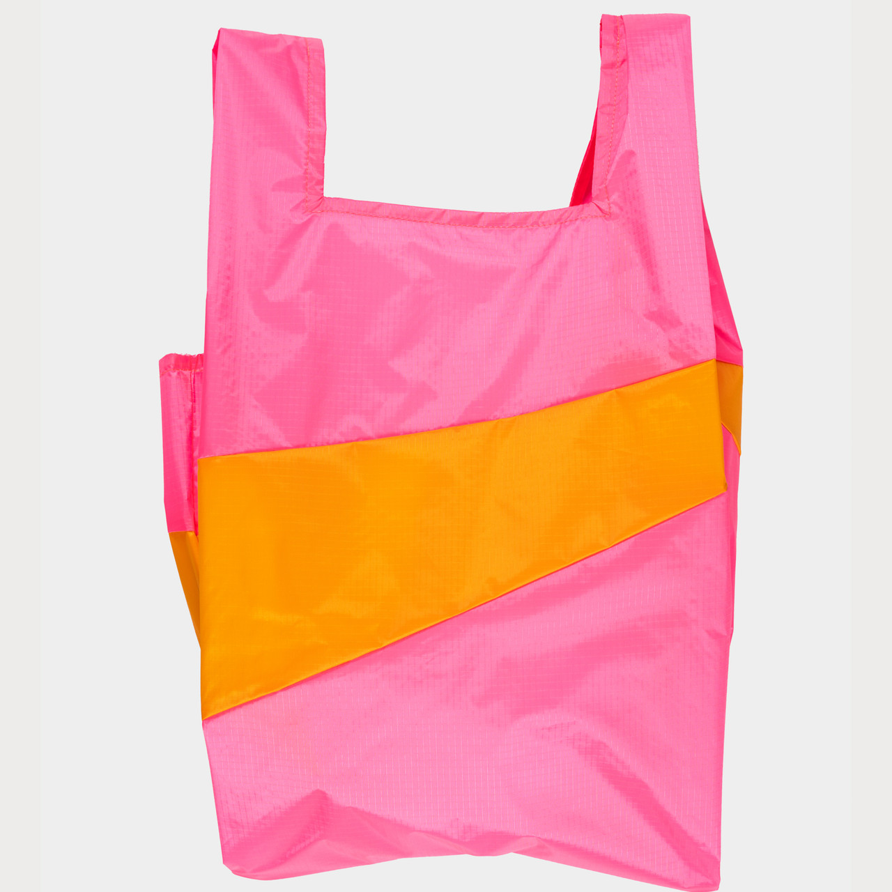 Shopping Bag L Rosa Fluo-Arancio -  - Le Conturbanti Concept Store