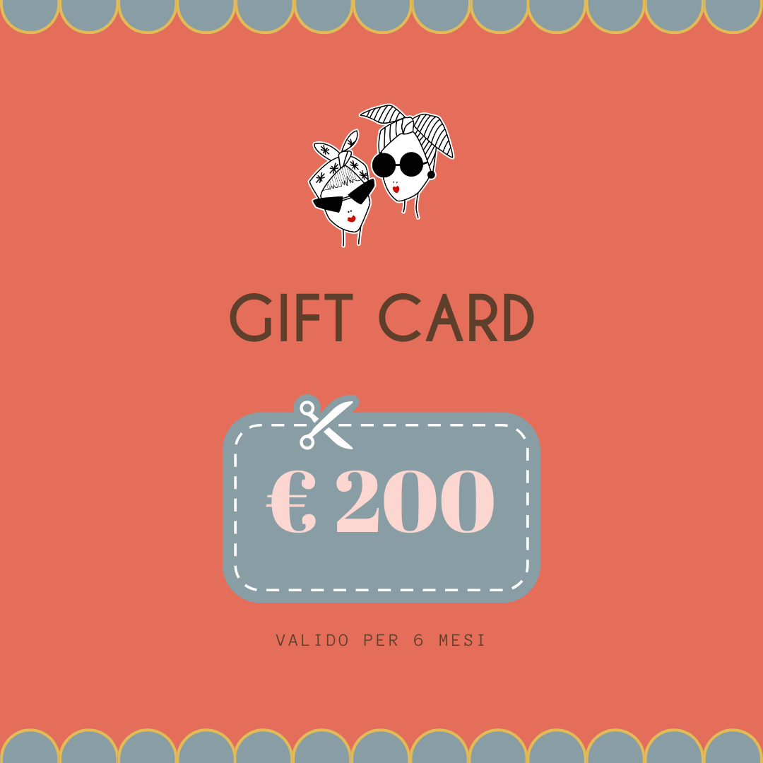 GIFT CARD - € 200 -  - Le Conturbanti Concept Store