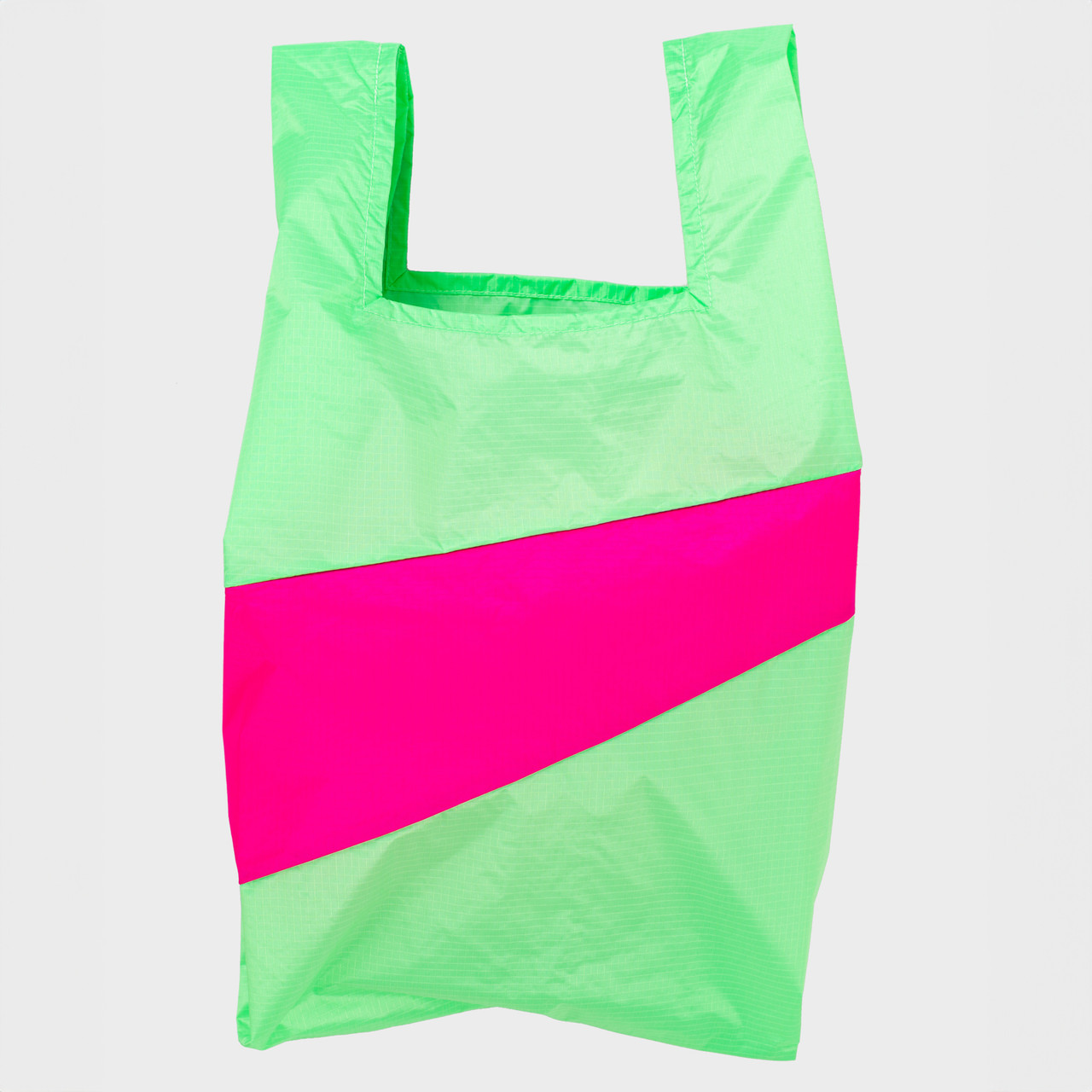 Shopping Bag L Verde Mela-Fucsia -  - Le Conturbanti Concept Store