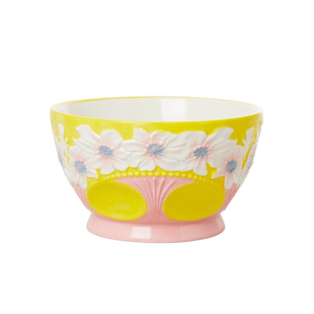 Bowl M Pink Flowers -  - Le Conturbanti Concept Store