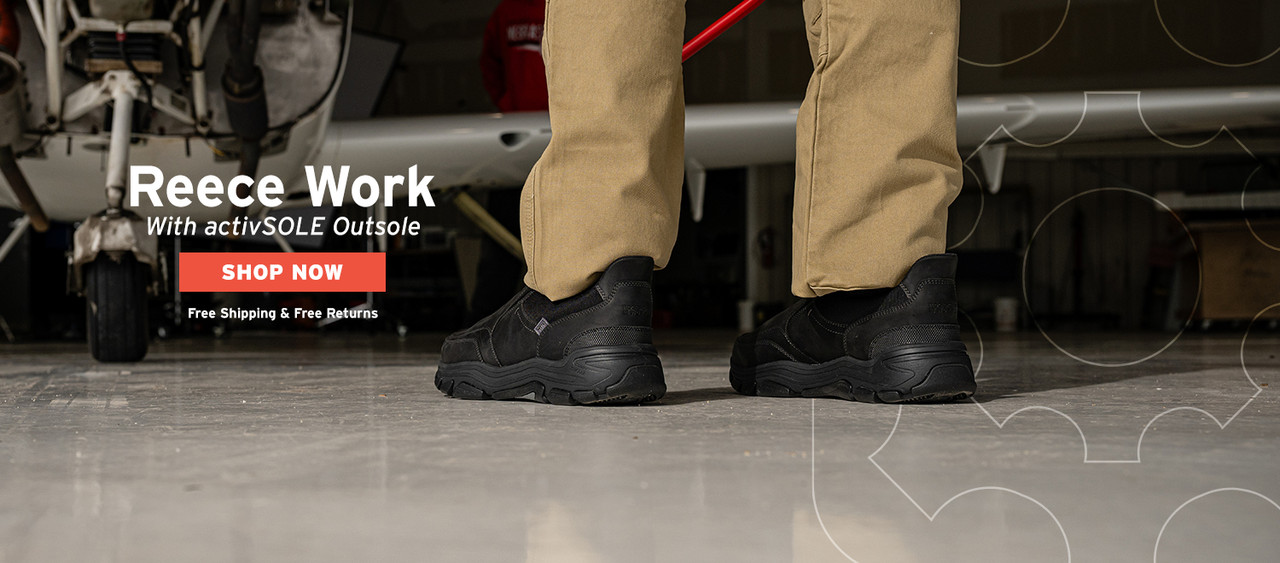 Reece Work with activSOLE outsole. Shop now. Free shipping and free returns.