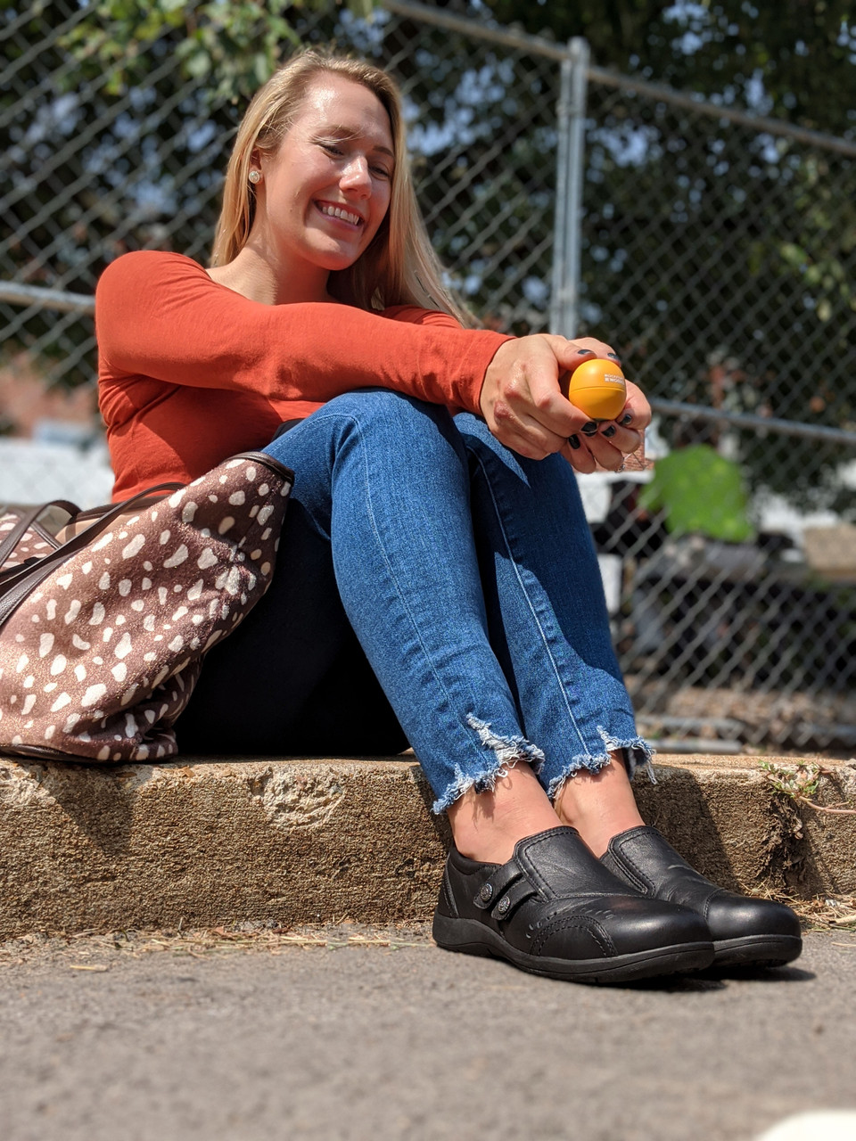 Rockport Daisey Work - RK761 - Women's Slip On Safety Shoe