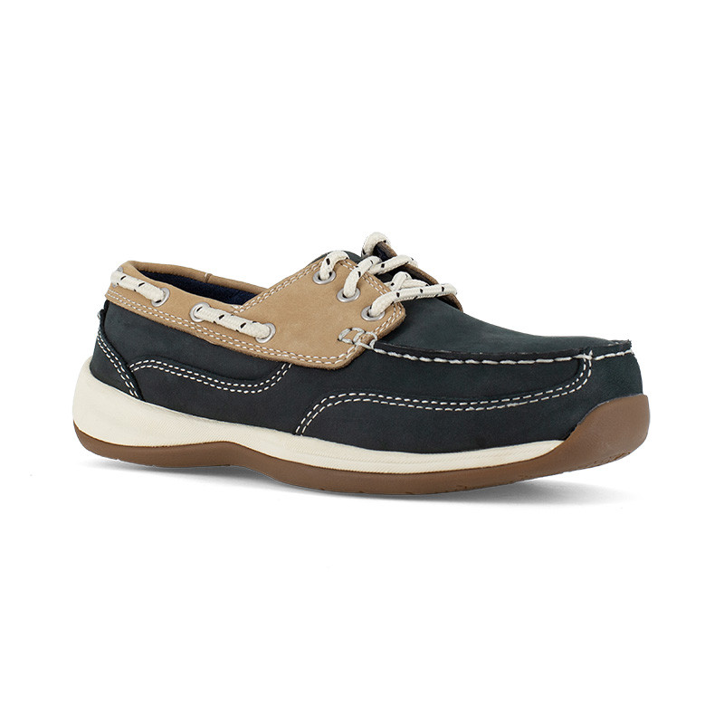 Rockport Works Women's Sailing Club Boat Shoes - Steel Toe Rockport Works Women's Sailing Club Boat Shoes - Steel Toe